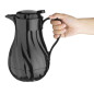 Pichet isotherme torsadé Olympia noir 1,2 L Pichet isotherme torsadé Olympia noir 1,2 L
