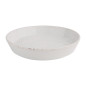 Bols plats ronds mouchetés blancs Olympia Cavolo 220mm (lot de 4)