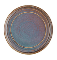 Assiettes plates rondes irisées Olympia Cavolo 180mm (lot de 6)