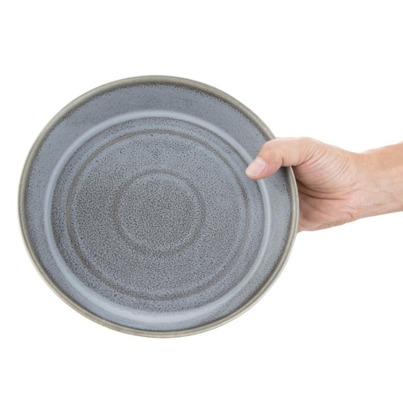 Bols plats ronds anthracite Olympia Cavolo 220mm (lot de 4) Bols plats ronds anthracite Olympia Cavolo 220mm (lot de 4)
