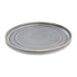 Assiettes plates rondes Olympia Cavolo anthracite 220mm (lot de 4)