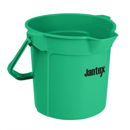 Seau gradué avec bec verseur Jantex 10L vert 