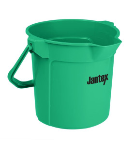 Seau gradué avec bec verseur Jantex 10L vert 