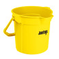 Seau gradué avec bec verseur Jantex 10L jaune 