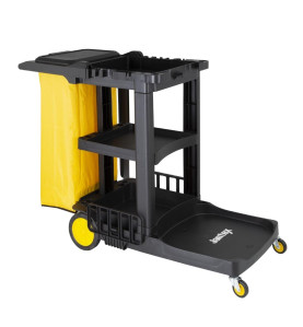 Chariot de nettoyage Jantex noir