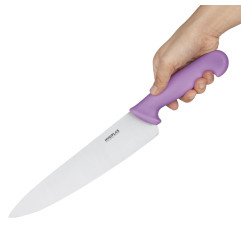 Couteau de cuisinier Hygiplas violet 255mm