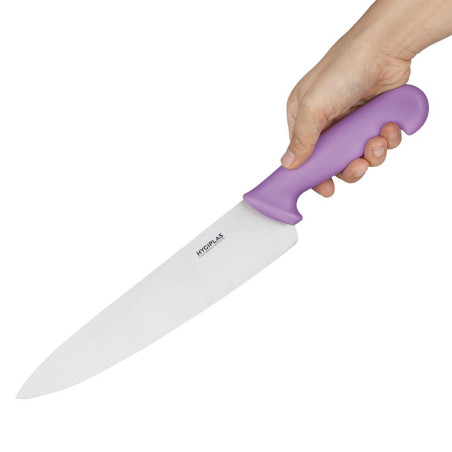 Couteau de cuisinier Hygiplas violet 255mm