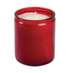 Bougies-verre Bolsius Starlight rouges (lot de 8)