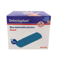 Pansements élastiques Detectaplast 25x72mm (lot de 100)