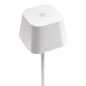 Lampe de table LED sans fil blanche à intensité variable Securit Georgina avec câble de chargement magnétique