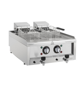 Friteuse électrique double Buffalo Série 600 2 x 8L