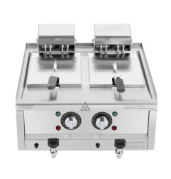 Friteuse électrique double Buffalo Série 600 2 x 8L