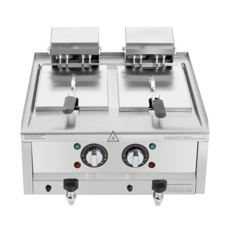 Friteuse électrique double Buffalo Série 600 2 x 8L