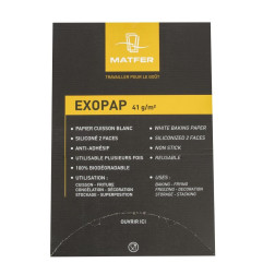 Papier cuisson Matfer Bourgeat Exopap 600 x 400 mm (lot de 500)