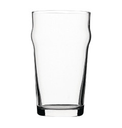 Verres à bière nucléés Utopia Nonic 570 ml CE (lot de 48)