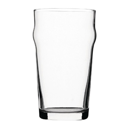 Verres à bière nucléés Utopia Nonic 570 ml CE (lot de 48)
