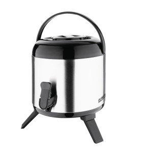 Distributeur de boissons en inox double paroi Olympia 6L
