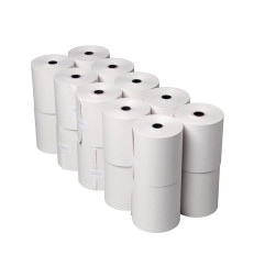 Rouleaux de caisse non thermiques 2 épaisseurs Olympia 76x71mm (lot de 20)