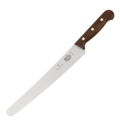 Couteau à génoise denté avec manche en bois Victorinox 25,5 cm
