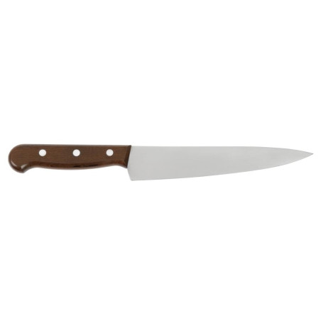 Couteau de cuisinier avec manche en bois Victorinox 19 cm