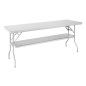 Table de travail pliante inox Vogue 1830x760x780 Table de travail pliante inox Vogue 1830x760x780
