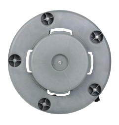Chariot pour poubelle ronde usage intensif Jantex 160L