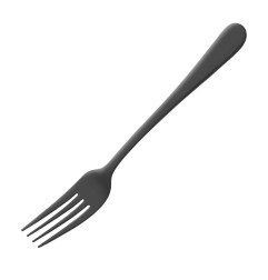 Fourchettes de table Amefa Austin noires (lot de 12)