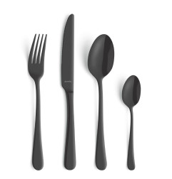 Fourchettes de table Amefa Austin noires (lot de 12)