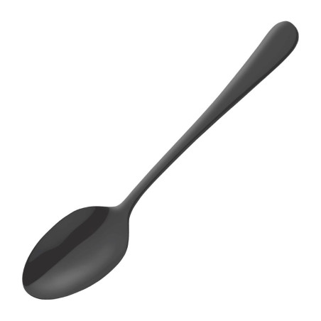 Cuillères à dessert Amefa Austin noires (lot de 12)
