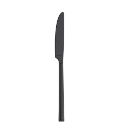 Couteaux de table Amefa Metropole PVD noirs (lot de 12)