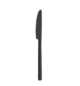 Couteaux à dessert Amefa Metropole PVD noirs (lot de 12)