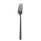 Fourchettes à dessert Amefa Metropole PVD noires (lot de 12)
