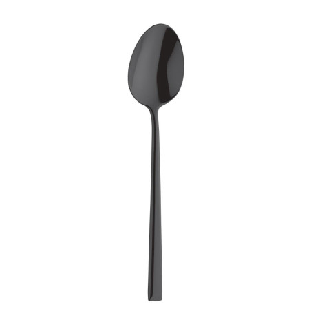 Cuillères à dessert Amefa Metropole PVD noires (lot de 12)