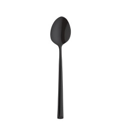 Cuillères à café moyennes Amefa Metropole PVD noires (lot de 12)