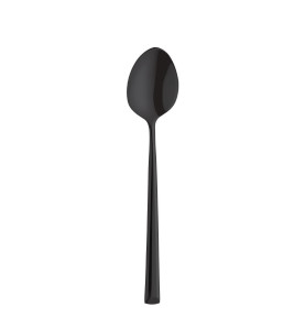 Cuillères à café moyennes Amefa Metropole PVD noires (lot de 12)