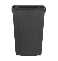 Poubelle Jantex Slim noire 80L