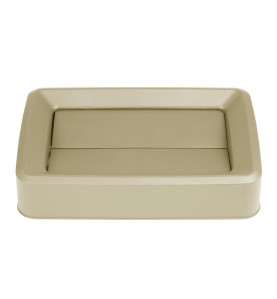 Couvercle beige Jantex pour poubelles Slim 60/80L
