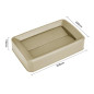 Couvercle beige Jantex pour poubelles Slim 60/80L