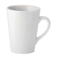 Tasses à latte Utopia Pure White 250 ml (lot de 24)
