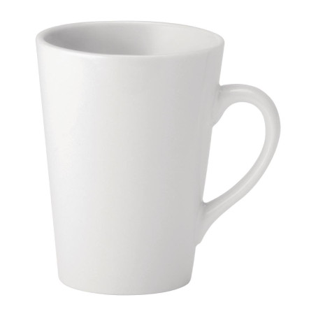Tasses à latte Utopia Pure White 340 ml (lot de 24)