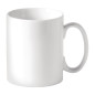 Mugs à bords droits blancs Utopia Titan 340 ml (lot de 48)