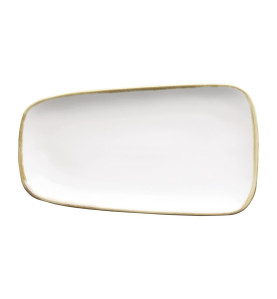 Grands plats couleur craie Olympia Kiln 355mm (lot de 4)