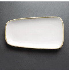 Grands plats couleur craie Olympia Kiln 355mm (lot de 4)