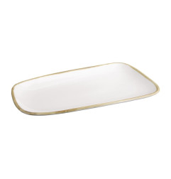 Grands plats couleur craie Olympia Kiln 355mm (lot de 4)