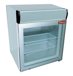 Vitrine de table T° négative, 50 litres, avec caisson lumineux