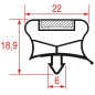 JOINT A ENCASTRER 390x305 mm