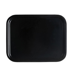 Plateau surface lisse Capri Cambro noir 320x530mm