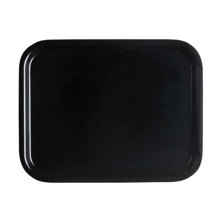 Plateau surface lisse Capri Cambro noir 320x530mm