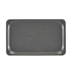 Plateau surface lisse Capri Cambro anthracite 320x530mm