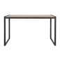 Table de bar industrielle en acier et acacia Bolero 1800x900mm